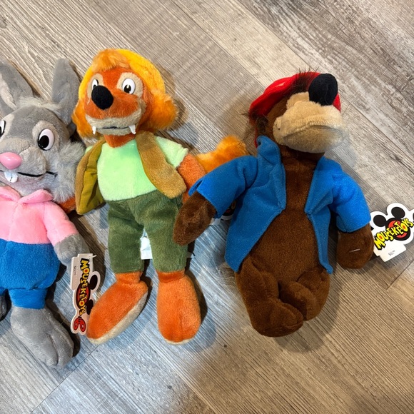 VINTAGE NWT Splash Mountain Brer Bean Bag Stuffed Animals - Picture 3 of 6